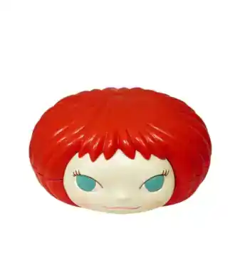 Rare Inventory Funko Pop figure with red hair and blue eyes, collectible toy.