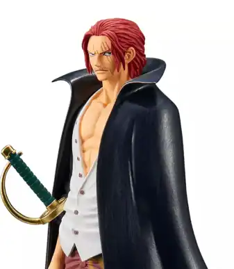 High-quality Shanks DXF figure from One Piece, Banpresto collectible toy.