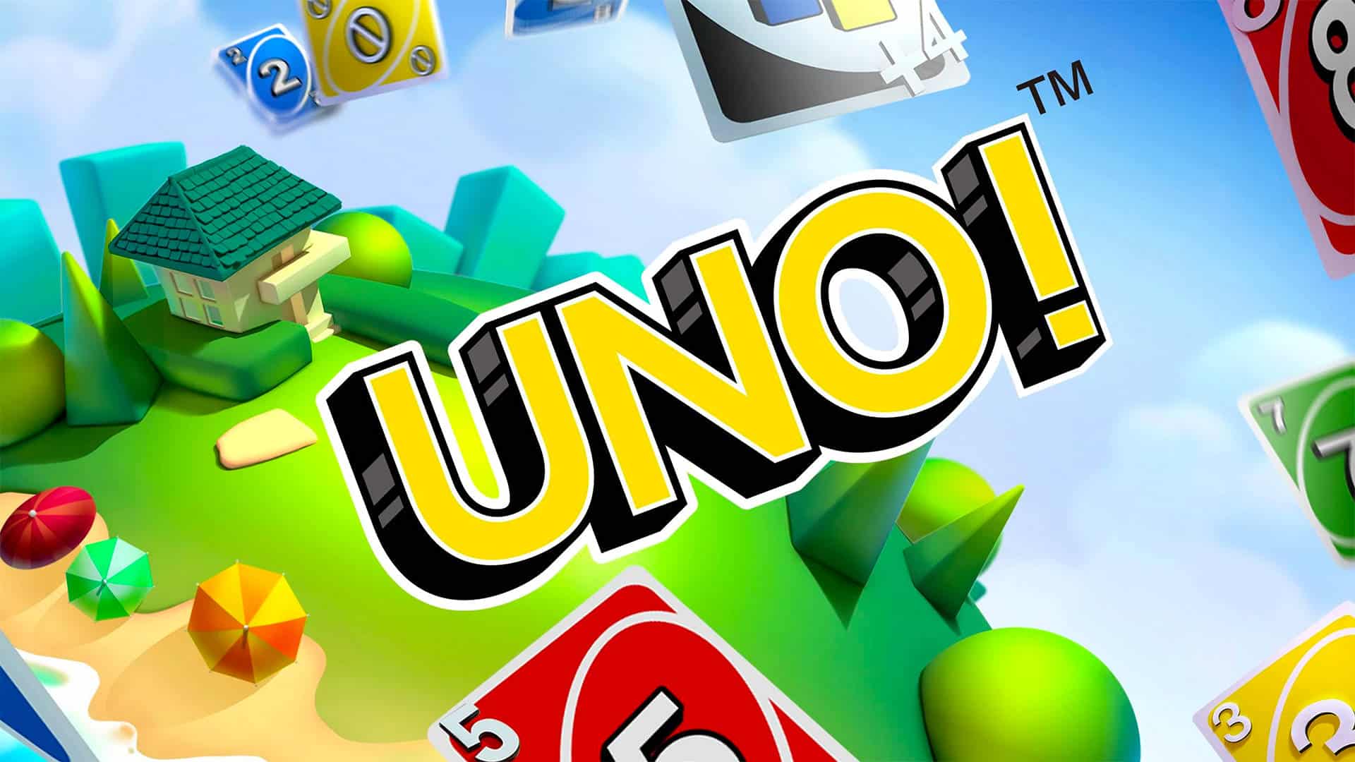 Popular UNO! card game with colorful cards and fun gameplay for family and friends.